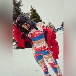 FP Movement by Free People Multicolor Printed 2 piece set